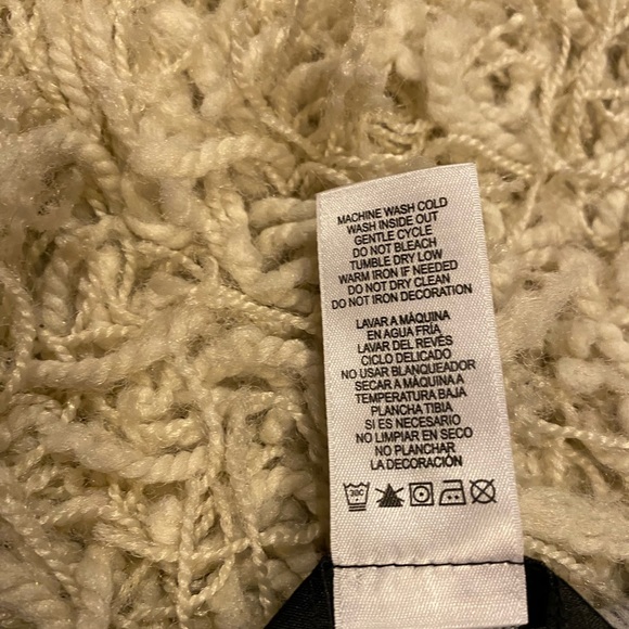 Bebe Girls Ruffle Trim Drop Sleeves Sweatshirt Halter Gray - Picture 10 of 13